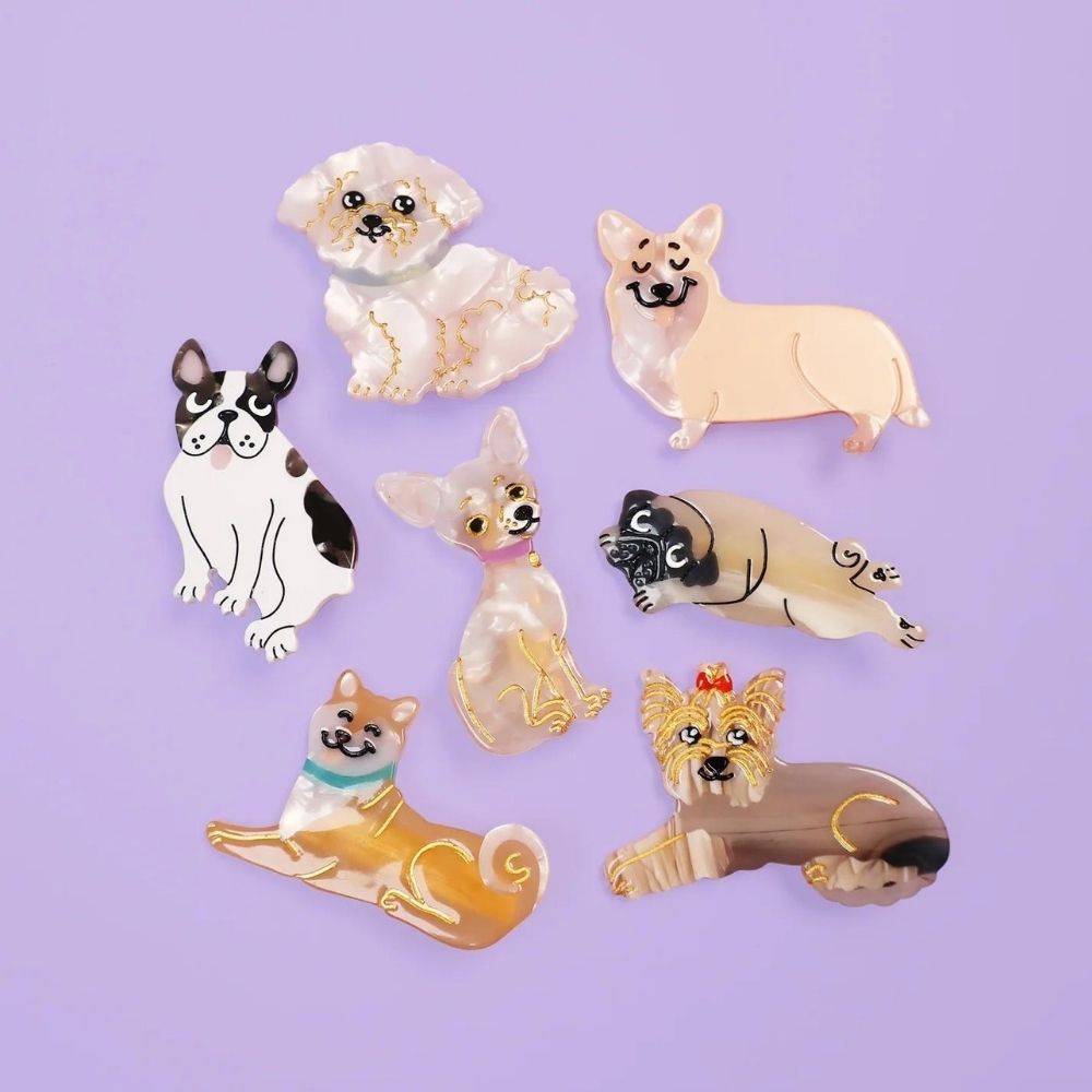 Coucou Suzette】Corgi Hair Clip｜CHUPETERIA（チュペテリア