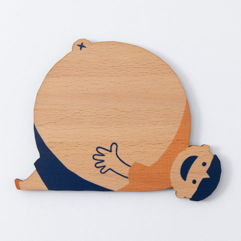 Ten＆O Art+Craft どうぶつのお友達、木製プレート＆コースター【こども】｜Ten&O