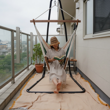 画像をギャラリービューアに読み込む, チェアハンモック 秋 （Chair Hammock）手編み｜caravel works（カラベルワークス）
