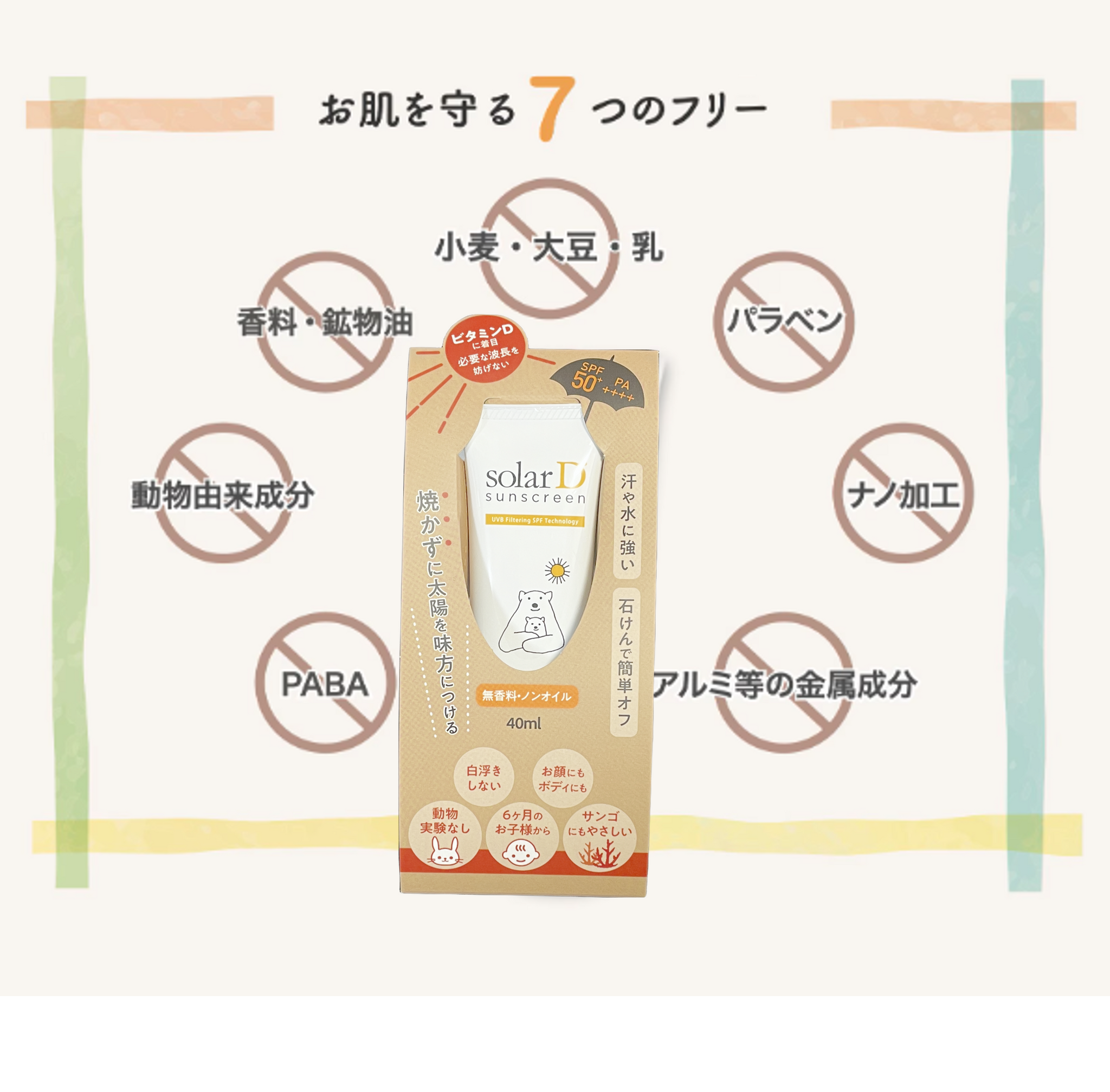 ソーラーD サンスクリーン 100ml｜スキンキュアサポート – CHOOSEBASE