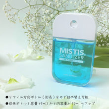 画像をギャラリービューアに読み込む, MISTIS SANITIZER MINT(50mlボトル/全8色)| 日本製 携帯用アロマ除菌スプレー｜MISTIS SANITIZER（ミスティスサニタイザー）
