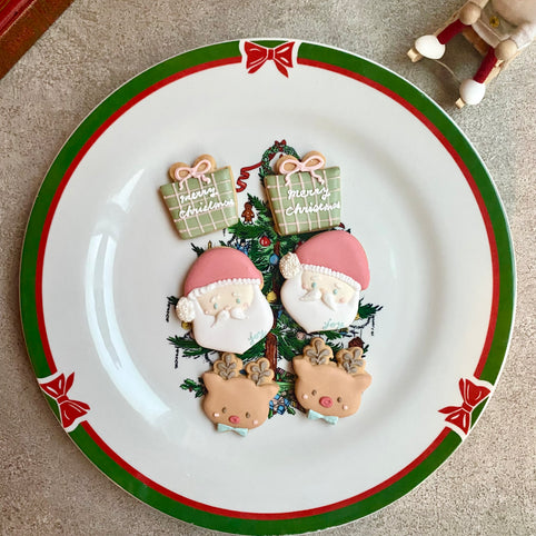 sumirecookies サンタとトナカイのアイシングクッキー｜sumirecookies（スミレクッキーズ）