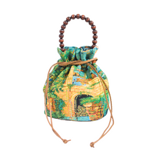 画像をギャラリービューアに読み込む, bucket drawstring bag<journalière>｜Cherry on top（チェリーオントップ）
