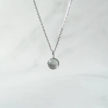 画像をギャラリービューアに読み込む, マザーオブパール ネックレス（シルバー925／ロジウムプレーティング）｜SMUK（スムーク）
