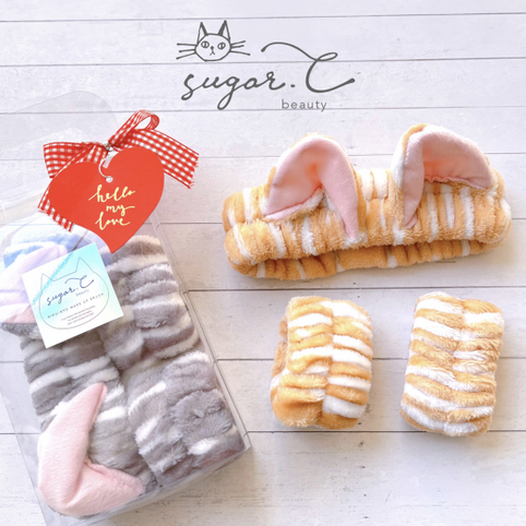 sugar.C beauty ネコ耳ヘアバンド&リストバンドセット｜sugar.C beauty（シュガーシービューティー）