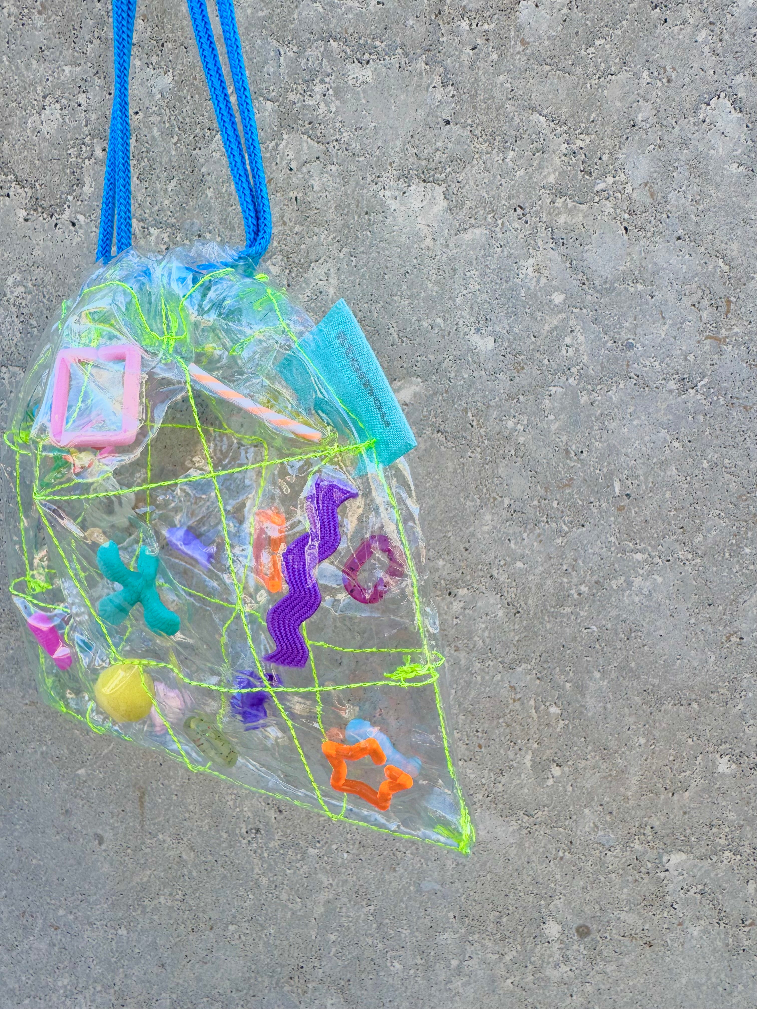 パーツ沢山巾着｜stomou（ストマウ）