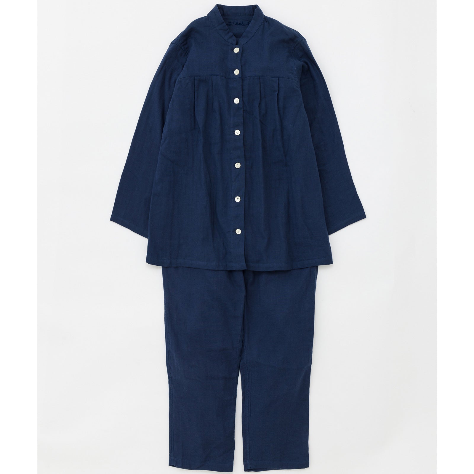 呼吸するパジャマ（レディース）マオカラータイプ ｜睡眠てらす