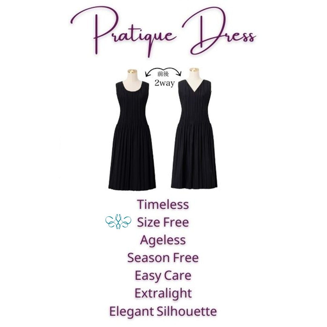T-Prati 2 2Way Pratique Dress｜MONCOEUR（モンクール