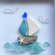 画像をギャラリービューアに読み込む, 空も風も貴方の味方【シーグラスアート】｜umihana（ウミハナ）
