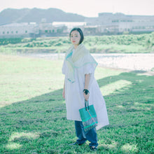 画像をギャラリービューアに読み込む, -SANGO-　TRIANGLEバック 　col:グリーン｜POLS（ポルス）
