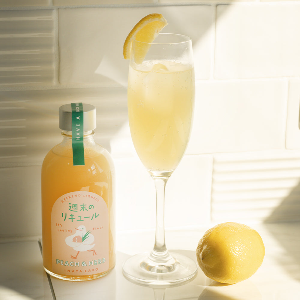 週末のリキュール PEACH＆HERB｜INATALABO（イナタラボ） – CHOOSEBASE