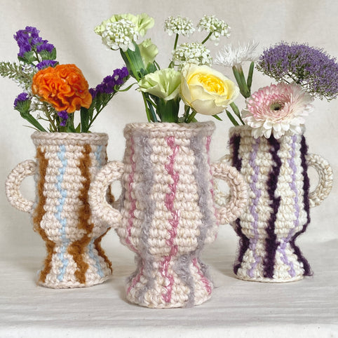 LAKESIDE STORY Knit Flower Vase #03｜LAKESIDE STORY（レイクサイドストーリー）