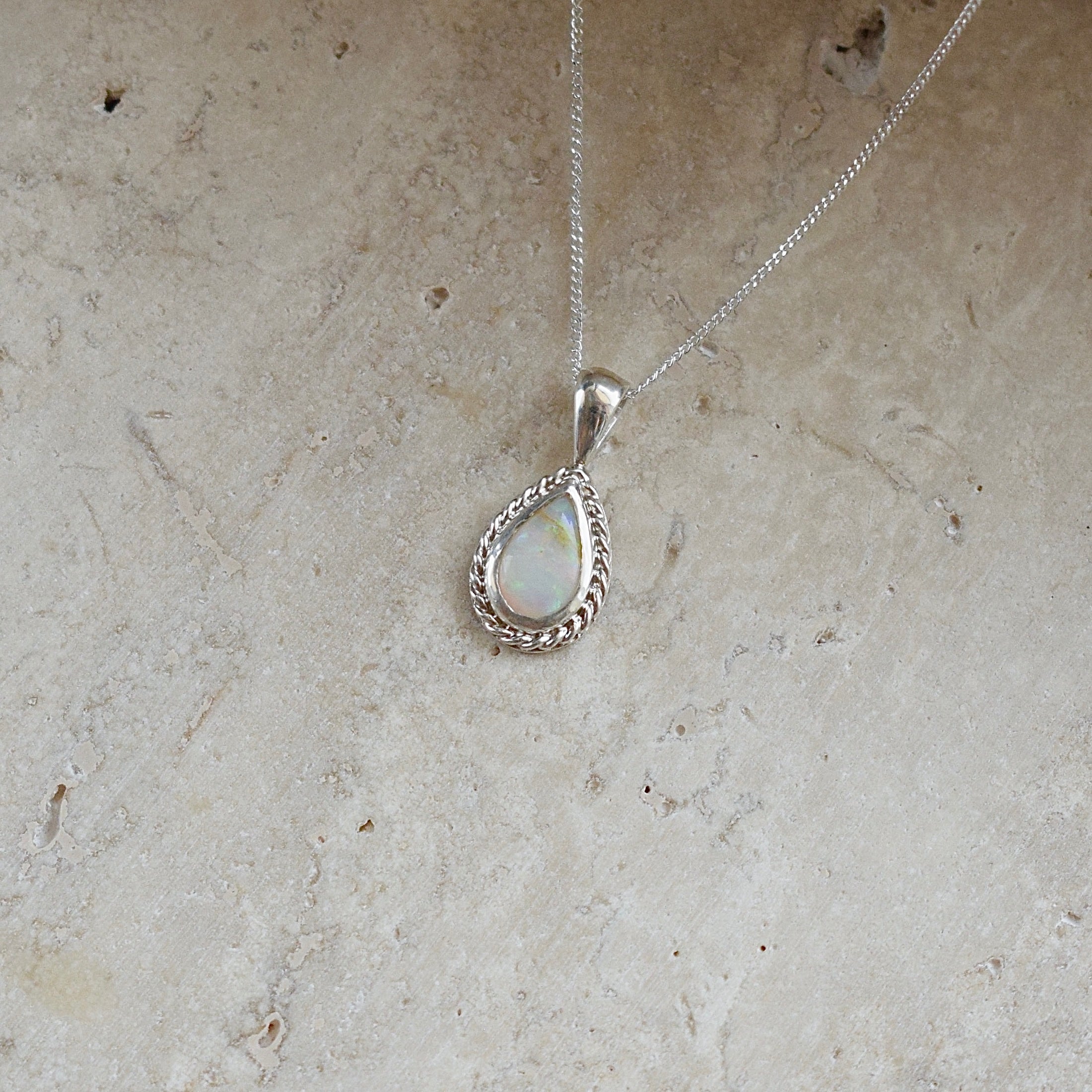 Australia opal necklace｜MARIA JEWELRY（マリアジュエリー）