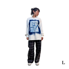 画像をギャラリービューアに読み込む, Blue print Long T-shirt -ブループリントロンT-｜colorple（カラプル）
