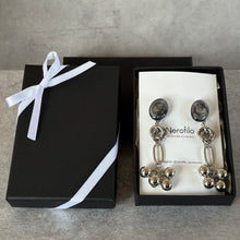 画像をギャラリービューアに読み込む, galassia -ガラッシア-　シルバー　2wayピアス・イヤリング　｜Nerofilo（ネロフィーロ）
