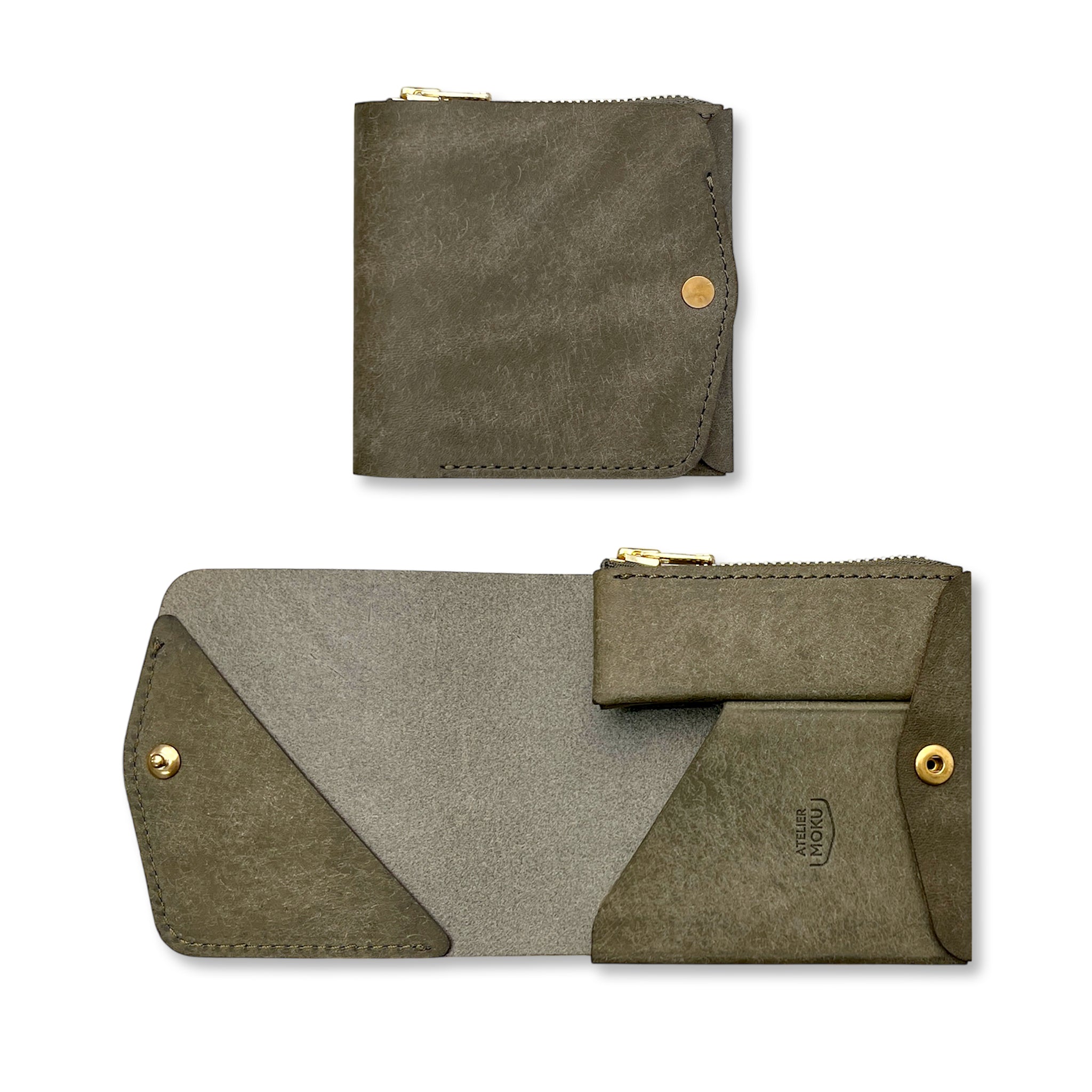 小さく薄い財布Saku ver.3 プエブロ（新仕様）｜moku（モク