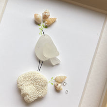 画像をギャラリービューアに読み込む, 幸せの始まり【シーグラスアート】｜umihana（ウミハナ）
