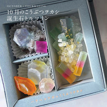画像をギャラリービューアに読み込む, 10月のこうぶつヲカシ -誕生石 Tourmalin-（琥珀糖）｜ハラペコラボ

