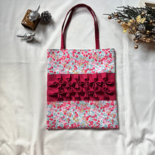 画像をギャラリービューアに読み込む, フラワーモチーフバッグ（赤）｜Nikomatch（ニコマッチ）
