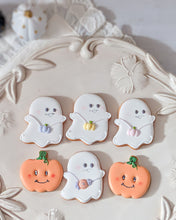 画像をギャラリービューアに読み込む, ＜ハロウィン＞おばけとかぼちゃのアイシングクッキー｜Chatty-sweets（チャティースイーツ）
