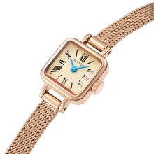 画像をギャラリービューアに読み込む, TSUKI 淡月 / MINI SQUARE ROSE GOLD CHAMPAGNE MESH｜MATOW（マトウ）
