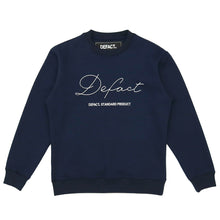 画像をギャラリービューアに読み込む, CLASSIC LOGO Sweat Crew [Navy]｜DEFACT（デファクト）
