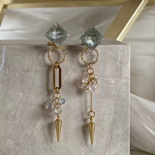 画像をギャラリービューアに読み込む, meteora -メテオーラ-　ゴールド　２wayピアス・イヤリング｜Nerofilo（ネロフィーロ）
