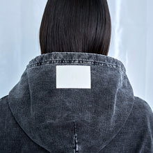 画像をギャラリービューアに読み込む, デニムルック プルオーバー スウェットフーディー｜Nora Lily（ノラリリー）

