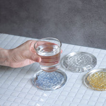 画像をギャラリービューアに読み込む, 雫-SHIZUKU- コースター ぼたん（ピンク）｜ame（アメ）
