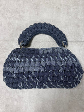 画像をギャラリービューアに読み込む, ANGLE DENIM BAG / midnight blue｜GONGON.crochet（ゴンゴンクロシェ）

