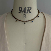 画像をギャラリービューアに読み込む, 【ネックレス】静寂のブルーが導く、冬のモードスタイルネックレス｜ERIKOART（エリコアート）
