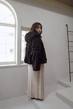 画像をギャラリービューアに読み込む, shirring short down coat｜Mistletoe（ミソルト）
