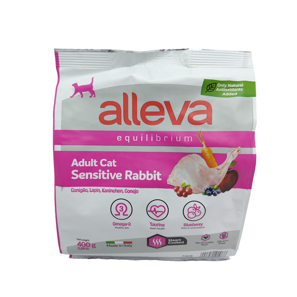 アレヴァ　エクイリブリアム　センシティブ　ラビット　成猫用　４００ｇ｜アレヴァ