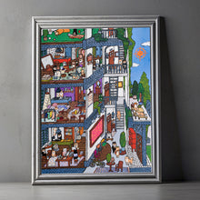 画像をギャラリービューアに読み込む, 26匹の柴犬が集まるインダストリアルな集合住宅｜yoshie moriuchi ARTWORKS（ヨシエモリウチアートワークス）
