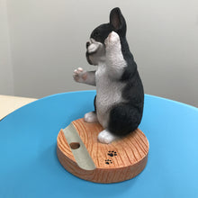 画像をギャラリービューアに読み込む, 黒白フレンチブルドック　スマホスタンド｜WooBia（ウービア）
