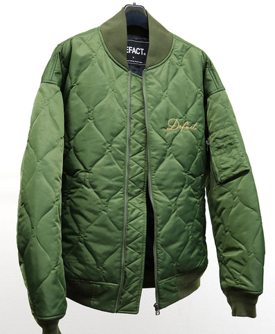 DEFACT Quilting MA-1  [Khaki]｜DEFACT（デファクト）