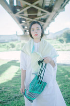 画像をギャラリービューアに読み込む, -SANGO-　TRIANGLEバック 　col:グリーン｜POLS（ポルス）
