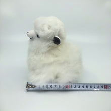 画像をギャラリービューアに読み込む, ベビーアルパカの天然皮革 リャマ ぬいぐるみ｜ペルー職人手仕事・一点もの
