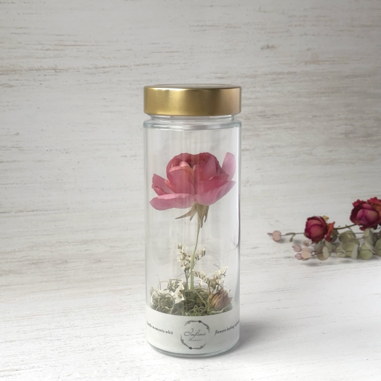 ラナンキュラスのボトルフラワー｜Infini（アンフィニ）