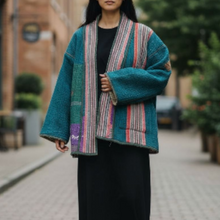 画像をギャラリービューアに読み込む, &quot;quiet and hustle&quot;  vintage kantha jacket/ヴィンテージカンタジャケット｜ananyaﾕｲｲﾂﾑﾆ（アナンヤユイイツムニ）
