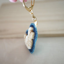 画像をギャラリービューアに読み込む, 和み猫のキーホルダー　うしろ茶とら｜Little Plum（リトルプラム）
