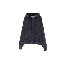 画像をギャラリービューアに読み込む, デニムルック プルオーバー スウェットフーディー｜Nora Lily（ノラリリー）
