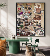 画像をギャラリービューアに読み込む, Shiba's Coffee Laboratory｜yoshie moriuchi ARTWORKS（ヨシエモリウチアートワークス）
