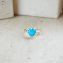 画像をギャラリービューアに読み込む, Sleeping beauty turquoise heart ring 8.5号｜MARIA JEWELRY（マリアジュエリー）
