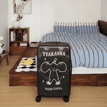 画像をギャラリービューアに読み込む, Ｔｙａｋａｓｈａ　コラボイラストスーツケース両開き式Ｌサイズ（９５Ｌ）｜CHEECASE（チーケース）
