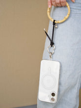 画像をギャラリービューアに読み込む, bamboo mulch strap スマホストラップ｜LUNACHIC（ルナシック）
