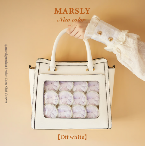 MARSLY フラップバッグ（off white）｜MARSLY（マーズリー）