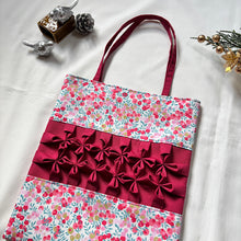 画像をギャラリービューアに読み込む, フラワーモチーフバッグ（赤）｜Nikomatch（ニコマッチ）
