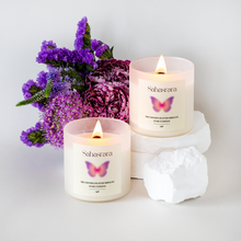 画像をギャラリービューアに読み込む, 【ウッド芯】第７チャクラキャンドル【CROWN】｜eight（エイト）
