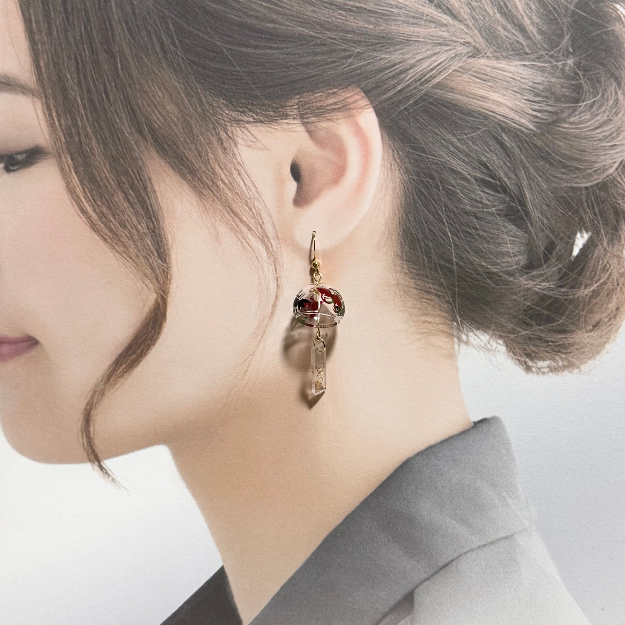 金魚風鈴ピアス/イヤリング｜a.line（エーライン） – CHOOSEBASE SHIBUYA